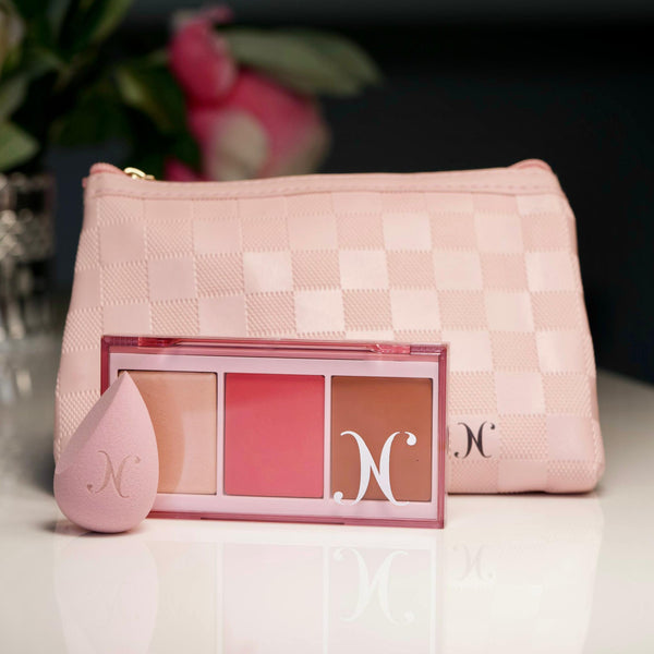 Paleta Lily + Esponja Facial Nath Blender (Ganhe uma linda nécessarie NC)