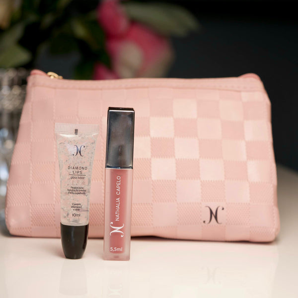 Diamond Lips + Batom Melissa (Ganhe uma linda nécessarie NC)