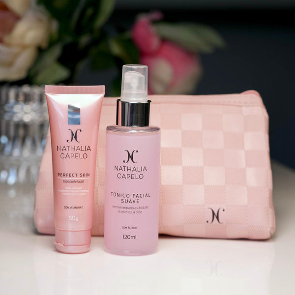 Perfect Skin + Tônico Facial (Ganhe uma linda nécessarie NC)