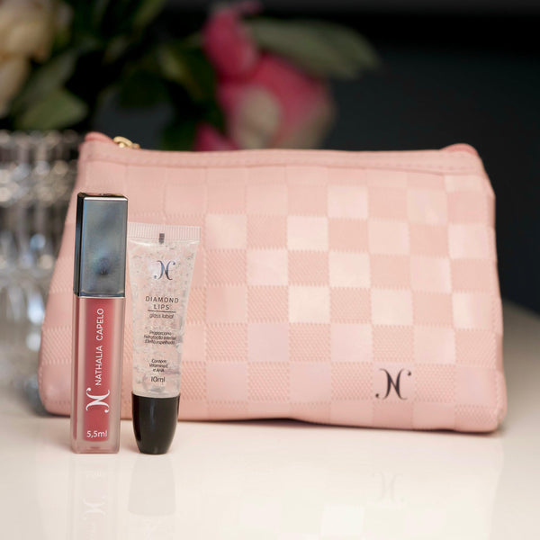 Diamond Lips + Batom Solange (Ganhe uma linda nécessarie NC)